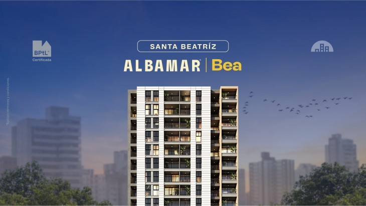 Fachada principal del proyecto Albamar | Bea en Cercado de lima