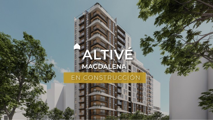 Fachada principal del proyecto Altivé en Magdalena Del Mar