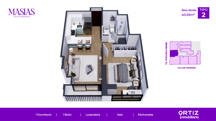 Plano del modelo X02 del proyecto MASIAS en Lince