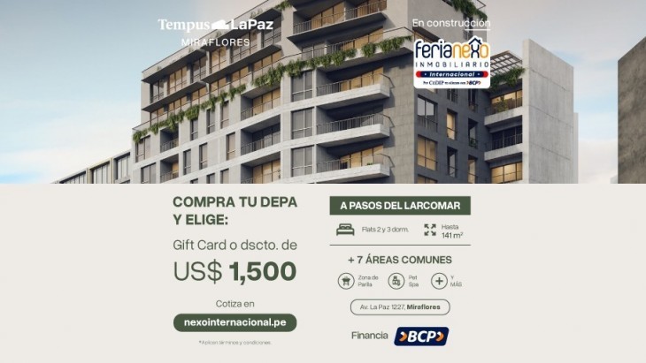 Departamentos en Miraflores