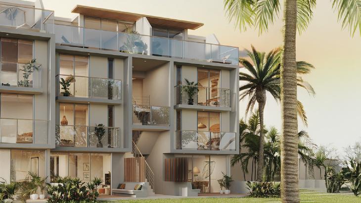 Plano del modelo Dúplex del proyecto TROPIC ASIA HOMES - BOULEVARD DE ASIA en Asia